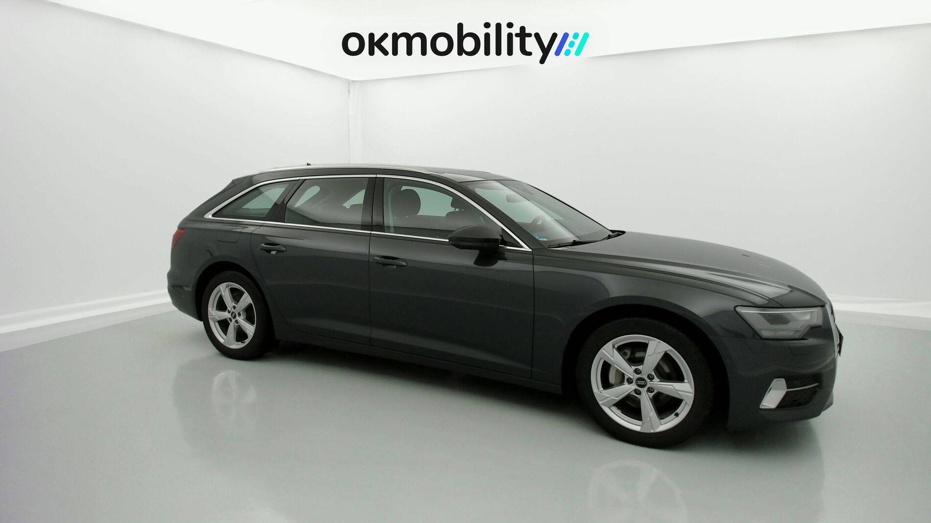 audi a6 avant business 40 TDI 204 STRONIC 2022 gris manhattan 2